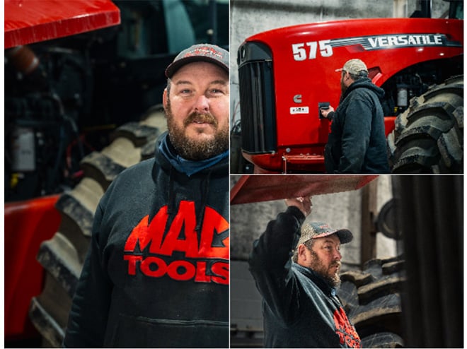 Danny Tractor Mecanic Collage