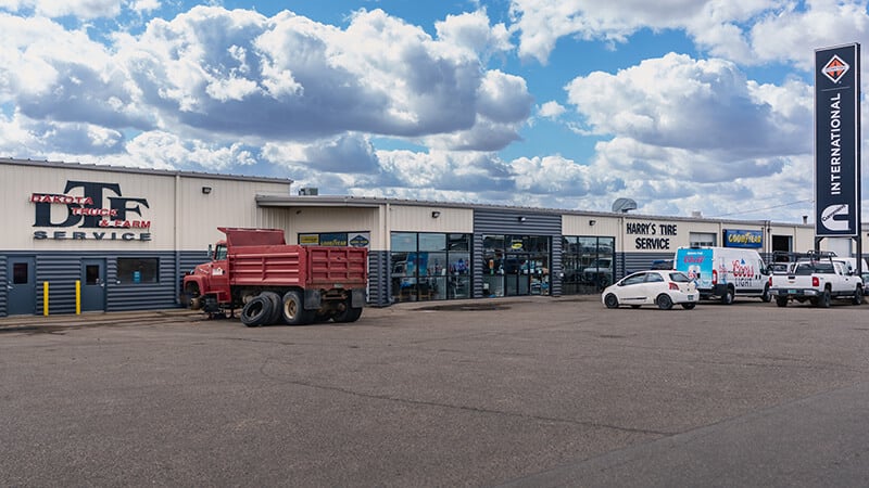 Truck Shop Exterior