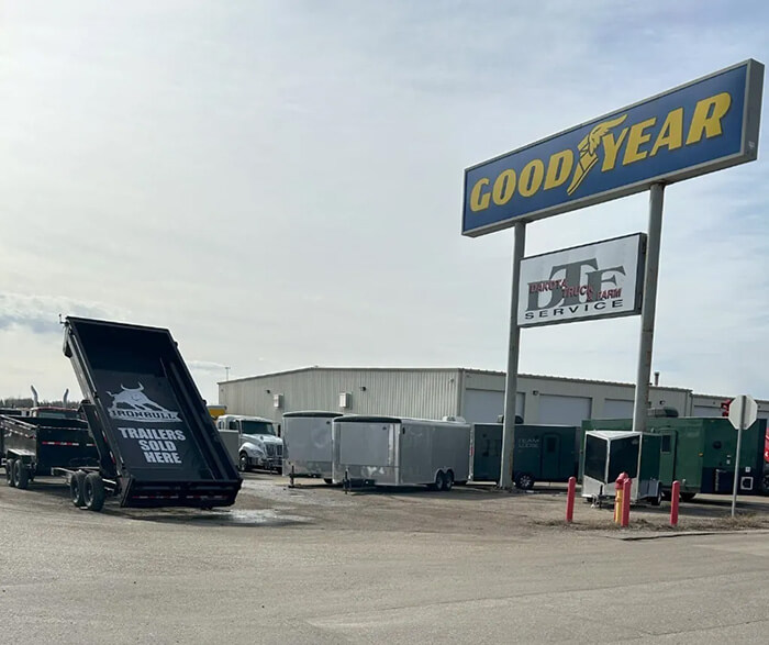 DTF Store Exterior With Sign