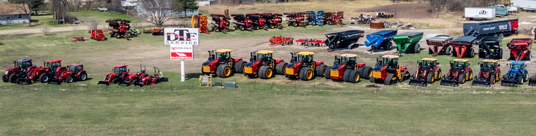 Ag shop arial view